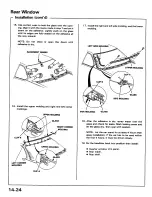 Предварительный просмотр 660 страницы Honda 1988 Prelude Series Owner'S Manual