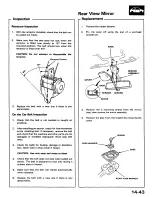 Preview for 679 page of Honda 1988 Prelude Series Owner'S Manual