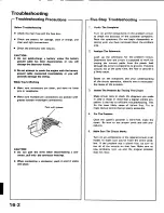 Preview for 752 page of Honda 1988 Prelude Series Owner'S Manual