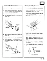 Предварительный просмотр 781 страницы Honda 1988 Prelude Series Owner'S Manual