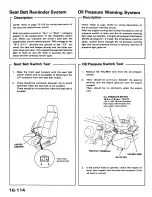 Preview for 864 page of Honda 1988 Prelude Series Owner'S Manual