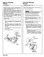 Preview for 866 page of Honda 1988 Prelude Series Owner'S Manual