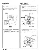 Preview for 890 page of Honda 1988 Prelude Series Owner'S Manual