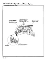 Preview for 894 page of Honda 1988 Prelude Series Owner'S Manual