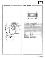 Preview for 905 page of Honda 1988 Prelude Series Owner'S Manual