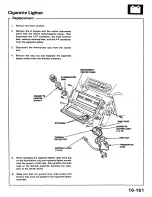 Preview for 911 page of Honda 1988 Prelude Series Owner'S Manual