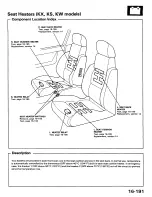 Предварительный просмотр 941 страницы Honda 1988 Prelude Series Owner'S Manual