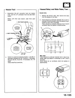 Preview for 945 page of Honda 1988 Prelude Series Owner'S Manual