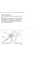 Предварительный просмотр 20 страницы Honda 1988 TRX 300 FW Owner'S Manual