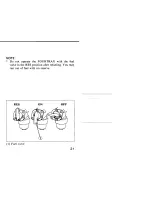 Предварительный просмотр 26 страницы Honda 1988 TRX 300 FW Owner'S Manual