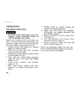 Preview for 48 page of Honda 1989 CBR1000F Owner'S Manual