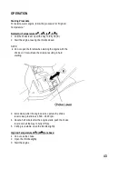 Предварительный просмотр 49 страницы Honda 1989 PACIFIC COAST PC800 Owner'S Manual