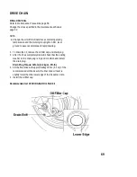 Предварительный просмотр 75 страницы Honda 1989 PACIFIC COAST PC800 Owner'S Manual