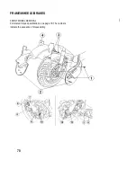 Предварительный просмотр 76 страницы Honda 1989 PACIFIC COAST PC800 Owner'S Manual