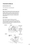 Предварительный просмотр 83 страницы Honda 1989 PACIFIC COAST PC800 Owner'S Manual