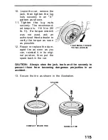 Preview for 116 page of Honda 1990 Accord Coupe Owner'S Manual