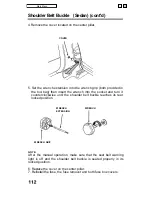 Preview for 112 page of Honda 1990 Civic Hatchback Owner'S Manual