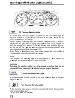 Предварительный просмотр 22 страницы Honda 1990 Prelude Online Reference Owner'S Manual