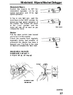 Предварительный просмотр 27 страницы Honda 1990 Prelude Online Reference Owner'S Manual