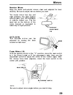 Предварительный просмотр 29 страницы Honda 1990 Prelude Online Reference Owner'S Manual