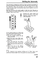 Предварительный просмотр 67 страницы Honda 1990 Prelude Online Reference Owner'S Manual