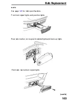 Предварительный просмотр 103 страницы Honda 1990 Prelude Online Reference Owner'S Manual