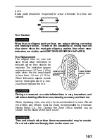 Предварительный просмотр 107 страницы Honda 1990 Prelude Online Reference Owner'S Manual