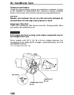 Предварительный просмотр 108 страницы Honda 1990 Prelude Online Reference Owner'S Manual