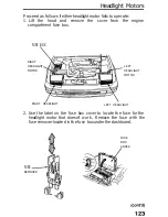 Предварительный просмотр 123 страницы Honda 1990 Prelude Online Reference Owner'S Manual