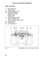 Предварительный просмотр 15 страницы Honda 1990 TRX300FW Owner'S Manual