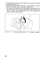 Предварительный просмотр 25 страницы Honda 1990 TRX300FW Owner'S Manual