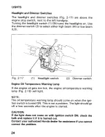 Предварительный просмотр 29 страницы Honda 1990 TRX300FW Owner'S Manual