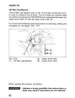 Предварительный просмотр 37 страницы Honda 1990 TRX300FW Owner'S Manual