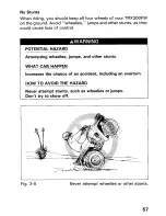 Предварительный просмотр 62 страницы Honda 1990 TRX300FW Owner'S Manual