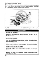 Предварительный просмотр 63 страницы Honda 1990 TRX300FW Owner'S Manual