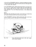 Предварительный просмотр 77 страницы Honda 1990 TRX300FW Owner'S Manual