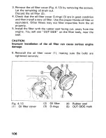 Предварительный просмотр 111 страницы Honda 1990 TRX300FW Owner'S Manual