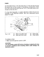 Предварительный просмотр 122 страницы Honda 1990 TRX300FW Owner'S Manual