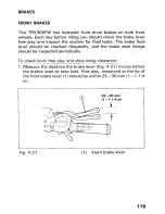 Предварительный просмотр 124 страницы Honda 1990 TRX300FW Owner'S Manual