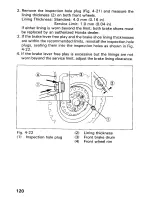 Предварительный просмотр 125 страницы Honda 1990 TRX300FW Owner'S Manual