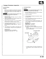 Preview for 83 page of Honda 1991 Accord Aero Deck
1992 Accord Repair Manual