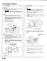 Preview for 207 page of Honda 1991 Accord Aero Deck
1992 Accord Repair Manual