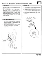 Preview for 1028 page of Honda 1991 Accord Aero Deck
1992 Accord Repair Manual