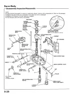 Preview for 1414 page of Honda 1991 Accord Aero Deck
1992 Accord Repair Manual