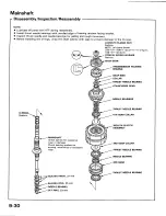 Preview for 1416 page of Honda 1991 Accord Aero Deck
1992 Accord Repair Manual