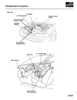 Preview for 1427 page of Honda 1991 Accord Aero Deck
1992 Accord Repair Manual