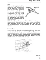 Предварительный просмотр 3 страницы Honda 1991 Accord Coupe Reference Owner'S Manual