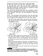 Предварительный просмотр 15 страницы Honda 1991 Accord Coupe Reference Owner'S Manual