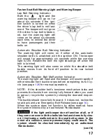 Предварительный просмотр 17 страницы Honda 1991 Accord Coupe Reference Owner'S Manual