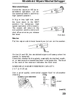 Предварительный просмотр 29 страницы Honda 1991 Accord Coupe Reference Owner'S Manual